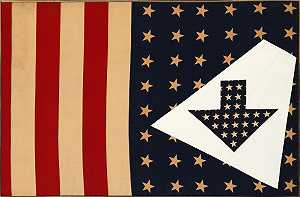 美国国旗/箭，约1970年 by Paul von Ringelheim