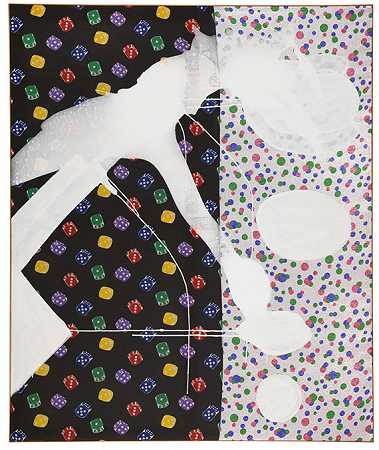 无标题（立方体），1985年。 by Sigmar Polke