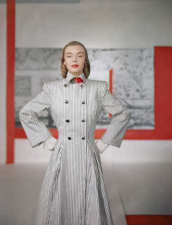 康妮·亚当斯的外套，1946年 by Horst P. Horst