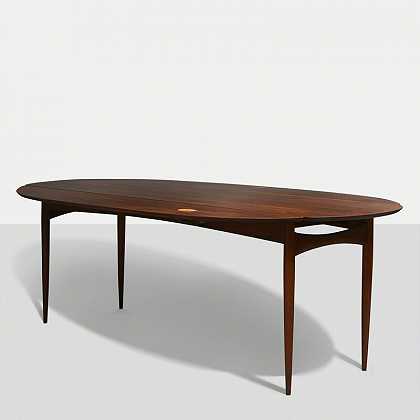 菲利普·劳埃德·鲍威尔落叶餐桌，1960-1969年 by Phillip Lloyd Powell