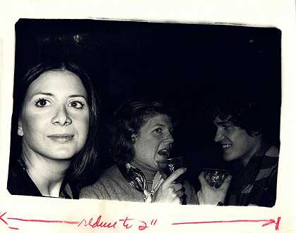 布里吉德·柏林与一男一女，1970年代 by Andy Warhol