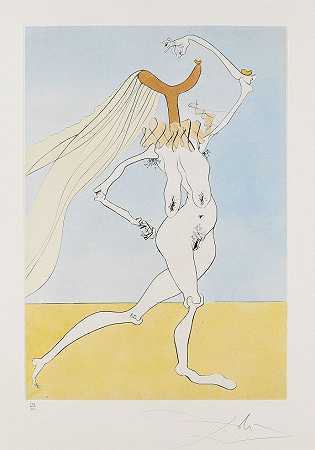 奎维多斯梦想家，1975年。 by Salvador Dalí