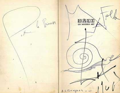 达利论现代艺术。1957 by Salvador Dalí