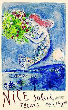 天使湾 by Marc Chagall