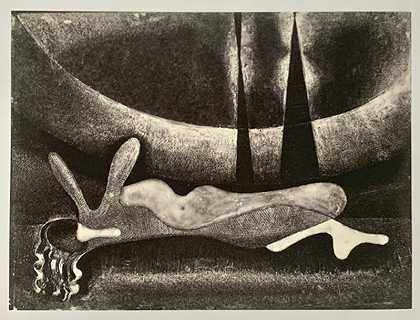 日射构图（XXXVIII）蜗牛，1939年 by Karol Hiller