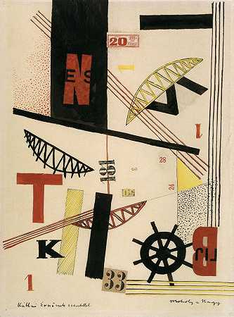 1920年1月33日 by László Moholy-Nagy