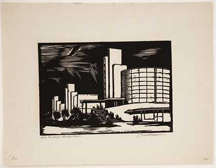 芝加哥世界博览会（#5）：综合展览（6个作品集），1933年 by Mark Freeman