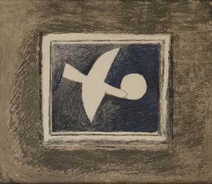Astre and Bird II，1958-1959 by Georges Braque