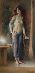 莎乐美，19世纪末 by Marie Felix Hippolyte-Lucas