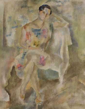 米娅，1927年 by Jules Pascin