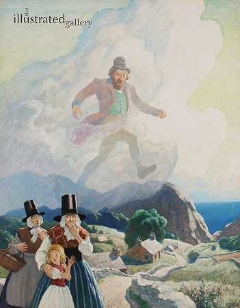 威尔士人，1938年 by N.C. Wyeth