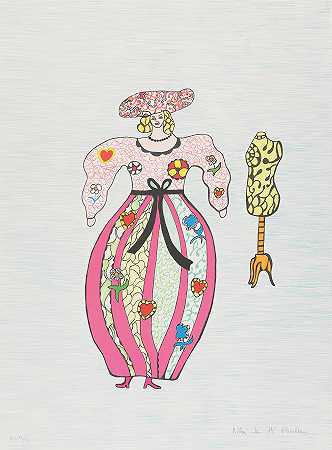 尼基·德·圣法勒，现代和当代版画` by Niki de Saint-Phalle