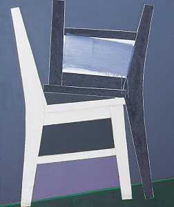 2009年黑白两把椅子 by Mao Xuhui 毛旭辉