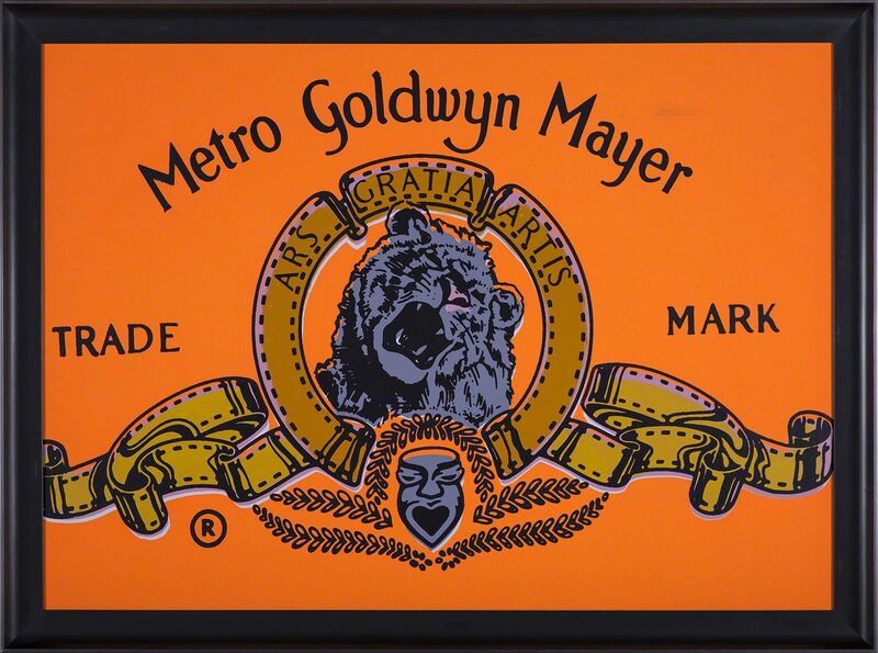 MGM Goldwyn Mayer Warhol Famous Assistant Oil Painting Canvas, 1996