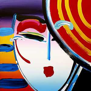 DECO LADY VER IV#11，2002 by Peter Max
