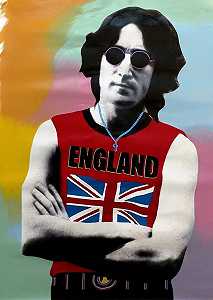 约翰·列侬伦敦，T，2001-2007 by Steve Kaufman