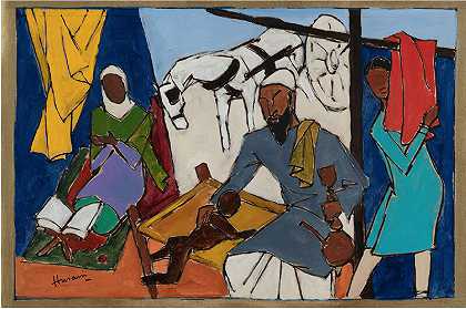 无标题（祖父），2000年 by Maqbool Fida Husain
