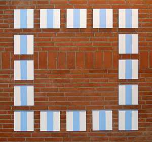 更多方块，2011年 by Daniel Buren