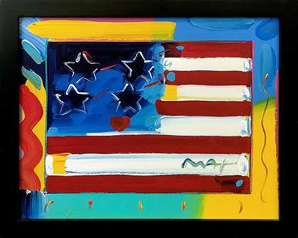 FLAG，约2000年 by Peter Max