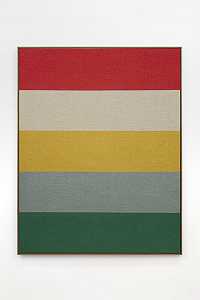 绿色、灰色、黄色、黄麻和红色，2020年 by Antonio Ballester Moreno