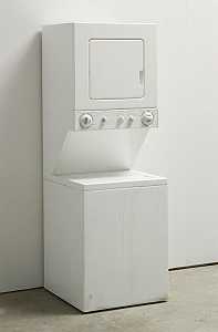 洗衣机/烘干机组合（绿色肥皂残留物），2008年 by Kaz Oshiro