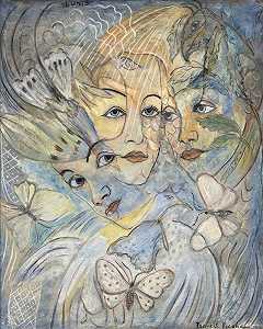 1929年，约卢尼斯 by Francis Picabia