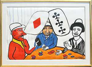 骰子，1974年 by Alexander Calder