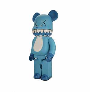 Bearbrick Chomper 1000%蓝色，2003年 by KAWS