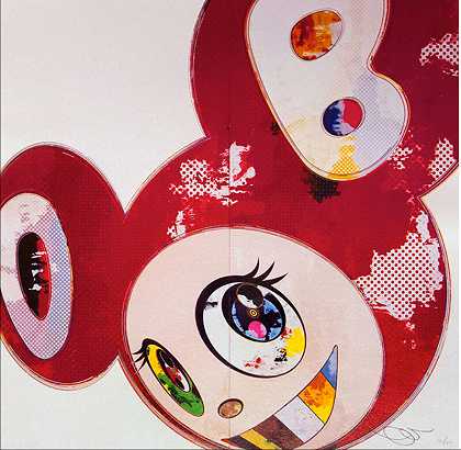 然后是2013年的3000红 by Takashi Murakami