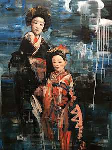 2010年《无题——两位女士》 by Rimi Yang