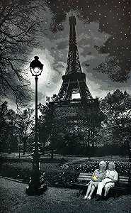 当你向星星许愿时，巴黎，2014 by RoamCouch