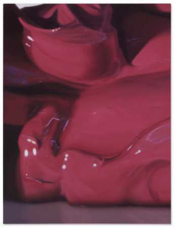 2001年，无标题（粉红色） by Richard Patterson