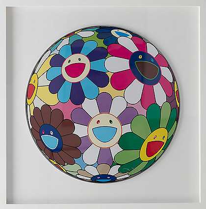 花球（饺子），2013年 by Takashi Murakami