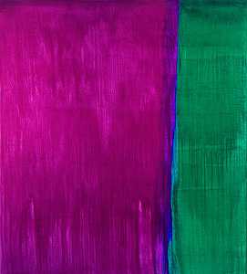 《锡拉与卡里巴斯》（凯撒紫色，赫利奥绿光），2011年 by Anastasia Pelias