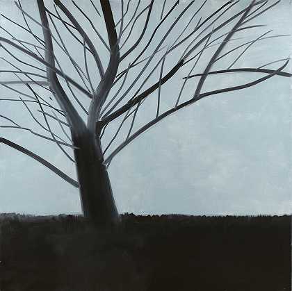 树，2020年 by Alex Katz