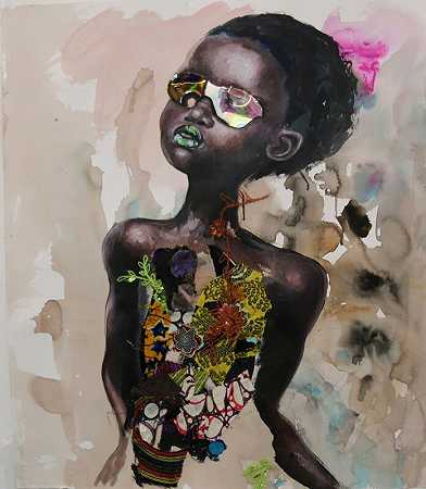 《唯物主义II》，2015年 by Ndidi Emefiele