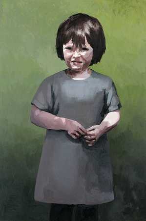 2010年《斑驳灯光下的女孩》 by Claerwen James