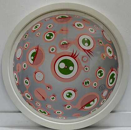 水母眼，2002年 by Takashi Murakami