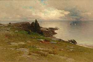 19世纪末的新英格兰海岸风光 by George Henry Smillie