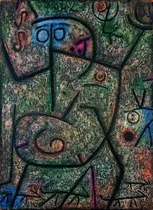 哦！谣言！（哦！这些谣言！），1939 by Paul Klee