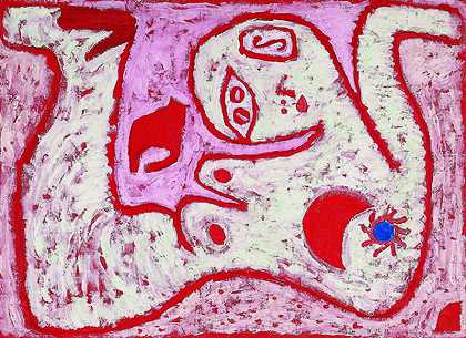 女人为神（女人为神），1938年 by Paul Klee