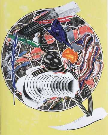1985-1989年，鲸鱼作为一道菜 by Frank Stella