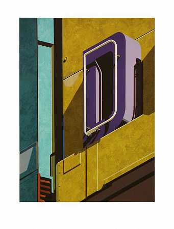 美国字母表：D，1997 by Robert Cottingham