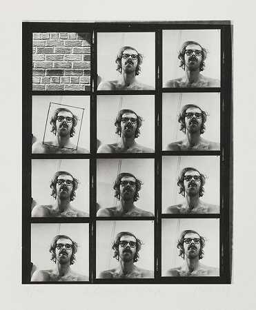 无标题，1967-99 by Chuck Close
