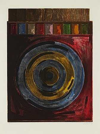 1979-1980年石膏打靶 by Jasper Johns