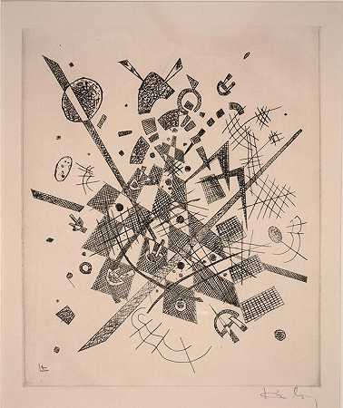小世界IX（小世界IX），1922年 by Wassily Kandinsky