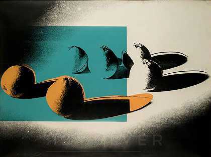 太空水果：橙子（FS II.197），1978年 by Andy Warhol