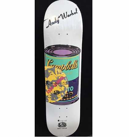 安迪·沃霍尔·坎贝尔汤滑板甲板，加利福尼亚州，2010年 by Andy Warhol