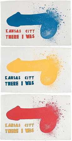 堪萨斯城（3张），1970年 by Jim Dine