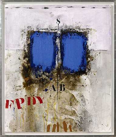 两个蓝色III，2005年 by James Coignard